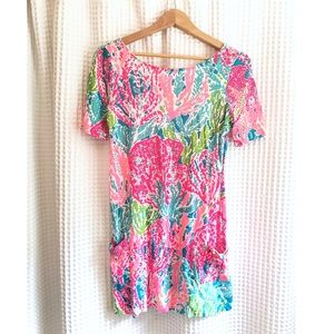 EUC Lilly Pulitzer Esme Dress Let’s Cha Cha